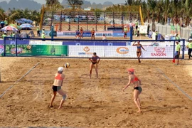 Tournoi de volley-ball de plage feminin d’Asie 2017 à Can Tho 