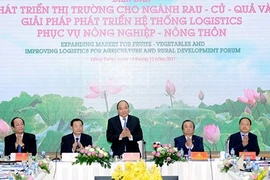 Le PM au forum sur les débouchés des fruits et légumes à Dông Thap
