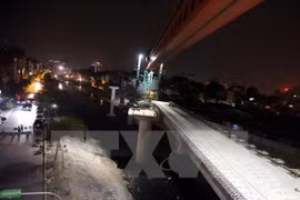 La ligne ferroviaire urbaine Cat Linh-Ha Dong sera mise en service le 1er octobre