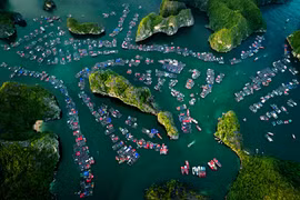 Photos spectaculaires prises par des drones montrant la beauté du Vietnam