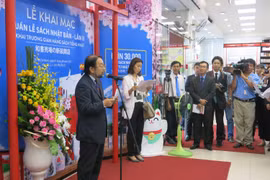 Exposition de livres en japonais à HCM-Ville