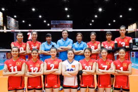 Volley-ball féminin : le Vietnam U23 remporte le bronze du Tournoi d'Asie