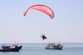 Plus de 100 sportifs au Championnat de parapente de Da Nang élargie 2017