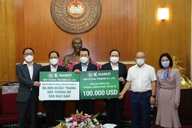 COVID-19: K-Market offre 100.000 USD au Vietnam