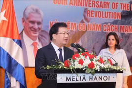 L’ambassade de Cuba célèbre le 60ème anniversaire de la révolution cubaine