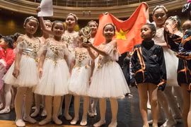 Un ballet d'enfants du Vietnam se distingue à l’Asia Art Festival 2019