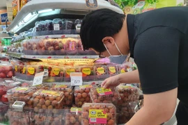Le litchi vietnamien est présent dans la chaîne de supermarchés FairPrice de Singapour