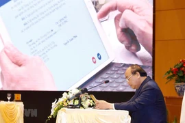 Le PM préside la première réunion du gouvernement via le système e-Cabinet