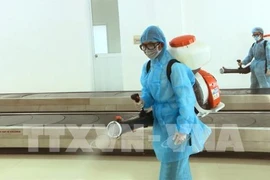 Cinq tonnes de désinfectant fournies pour aider à combattre les coronavirus
