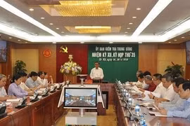 La Commission du contrôle du Comité central du Parti tient sa 35e réunion