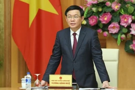 Le vice-Premier ministre Vuong Dinh Huê à une réunion de l’Union des coopératives