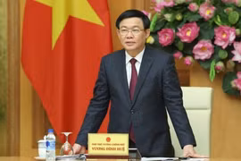 Le vice-Premier ministre Vuong Dinh Huê à une réunion de l’Union des coopératives