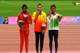 Athlétisme: une médaille d’or pour Quach Thi Lan