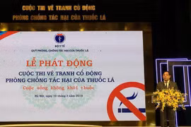 Lancement d’un concours de dessin sur la prévention du tabagisme