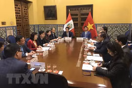 Une délégation du Comité du Parti de Hanoï en visite de travail en Argentine et au Pérou