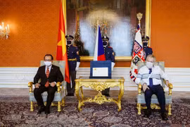 Le président tchèque loue l'amitié avec le Vietnam