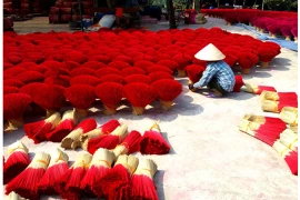 Une vidéo de l’AFP sur le « village de l'encens » de Quang Phu Câu