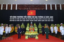 Cérémonie commémorative à la mémoire de l’ancien président Lê Duc Anh