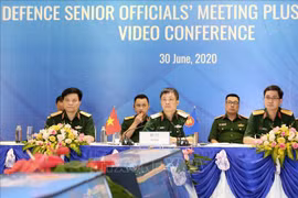 Réunion en ligne du groupe de travail des hauts responsables de la défense de l'ASEAN