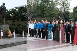 Les responsables de Hanoi rendent hommage à Lénine à l'occasion de son anniversaire