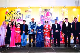 Les délégués présents cérémonie d'introduction à la culture vietnamienne à Kuala Lumpur. Photo: VNA 