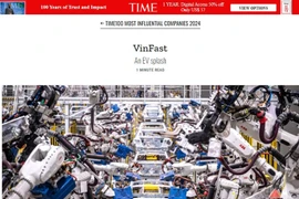 VinFast dans la liste du TIME des 100 entreprises les plus influentes au monde