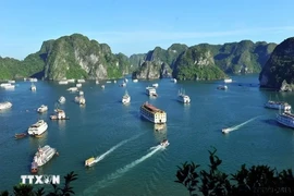 La baie d'Ha Long. Photo: VNA