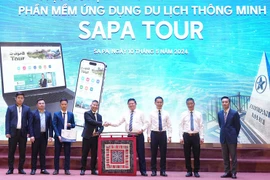Lancement d'une application sur le tourisme de Sa Pa. Photo: VietnamPlus