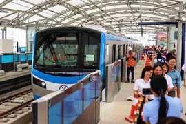 La ligne de métro Bên Thanh-Suôi Tiên entrera en service commercial le 22 décembre. Photo: laodong.vn