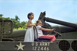 Une photo dans le livre photo Mémoires de guerre. Photo: VNA 
