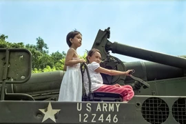 Une photo dans le livre photo Mémoires de guerre. Photo: VNA 