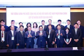 Le Premier ministre Pham Minh Chinh rencontre des amis sud-coréens à Séoul. Photo: VNA