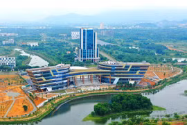 L'installation du NIC à Hoa Lac, Hanoi. Photo: Internet