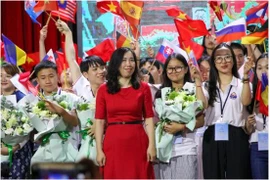 La vice-ministre des Affaires étrangères et présidente du Comité d’Etat chargé des Vietnamiens résidant à l’étranger, Lê Thi Thu Hang. Photo : VNA