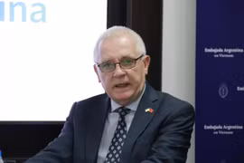 L'ambassadeur d'Argentine au Vietnam, Marcos Antonio Bednarski. Photo : CPV