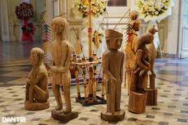 Vue de l’exposition spéciale mettant en vedette la province de Gia Lai au Musée de Hô Chi Minh-Ville. Photo: dantri