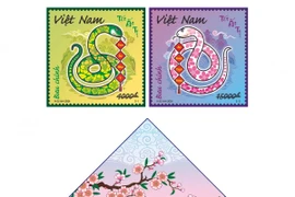 L’année du Serpent célébrée sur nos blocs de timbres