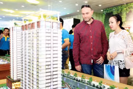 Le marché immobilier vietnamien prévoit une hausse de la propriété étrangère, en particulier dans les secteurs du logement commercial. Photo : VNA