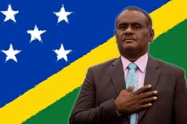 Le nouveau Premier ministre des îles Salomon, Jeremiah Manele. Photo: RNZ/VOV