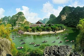 Le pasage pittoresque de la province de Ninh Binh. Photo : VNA