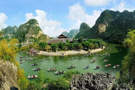 Le pasage pittoresque de la province de Ninh Binh. Photo : VNA