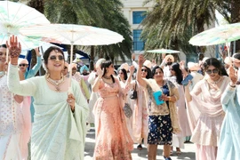 Le mariage d’un couple indien à Da Nang au début 2024 avec près de 500 invités. Photo : VNA