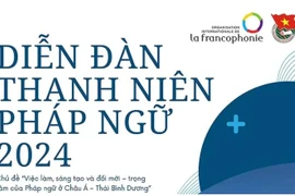 Le Forum de la jeunesse francophone d’Asie-Pacifique se tiendra à Hanoi du 11 au 13 septembre. Photo : VietnamPlus