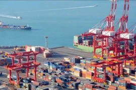 Les conteneurs au port de Busan, en République de Corée du Sud. Photo d’illustration: AFP