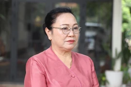 L’ambassadrice du Laos au Vietnam Khamphao Ernthavanh. Photo : VNA