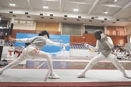 Jusqu’à présent, aucun escrimeur vietnamien n’est parvenu à valider son billet pour les JO de Paris 2024. Photo : VNA