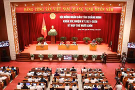 Vue de la session. Photo: VNA