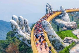 Le pont d'Or (Golden Bridge) à Dà Nang