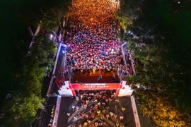 Près de 18.000 coureurs participent au marathon international Techcombank - Hô Chi Minh-Ville 2024. Photo: CVN