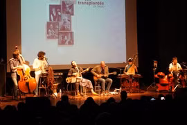 "Les Transplantés", un concert international de musique fusion